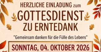 Erntedank 2026