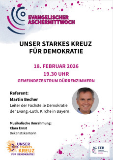 Unser starkes Kreuz für Demokratie